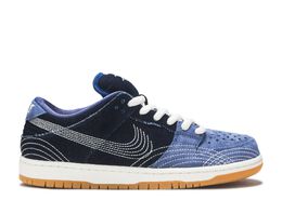 Nike: Синие кроссовки  Dunk Low Pro