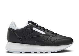 Reebok: Чёрные кроссовки  Classic Leather