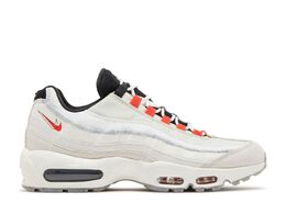 Nike: Светлые кроссовки Air Max 95 SE