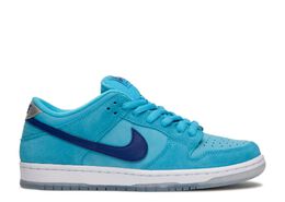 Nike: Голубые кроссовки  Dunk Low