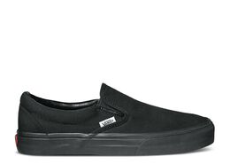 Vans: Чёрные кроссовки  Classic Slip On