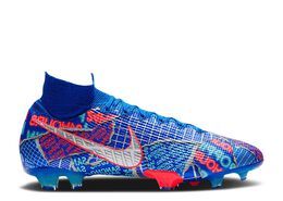 Nike: Синие кроссовки  Mercurial