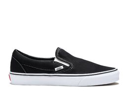 Vans: Чёрные кроссовки  Classic Slip On