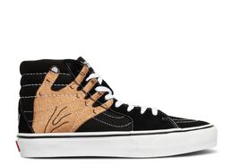 Vans: Чёрные кроссовки  Sk8-Hi