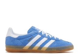 Adidas: Голубые кроссовки  Gazelle Indoor