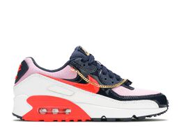 Nike: Синие кроссовки  Air Max 90