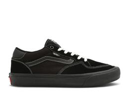 Vans: Чёрные кроссовки  Rowan Pro