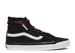 Vans: Чёрные кроссовки  SK8-Hi Reissue