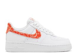 Nike: Оранжевые кроссовки  Air Force 1