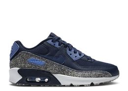 Nike: Синие кроссовки  Air Max 90 SE