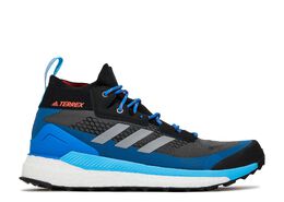 Adidas: Голубые кроссовки  Terrex Free Hiker