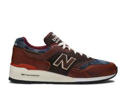 New Balance: Коричневые кроссовки  997