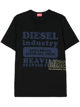 Diesel: Футболка  T Just с принтом