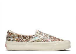 Vans: Коричневые кроссовки  Classic Slip On