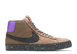 Nike: Коричневые кроссовки  Zoom Blazer