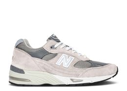 New Balance: Бежевые кроссовки  991