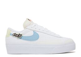 Nike: Белые кроссовки  Blazer Low