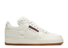 Nike: Бежевые кроссовки  Air Force 1 Type