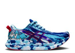 Asics: Голубые кроссовки 