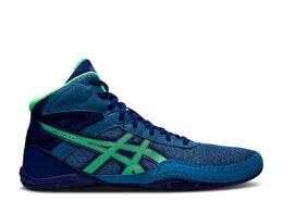 Asics: Синие кроссовки 