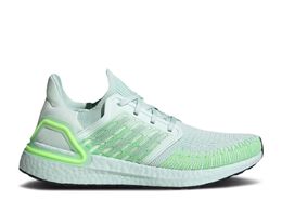 Adidas: Зелёные кроссовки  UltraBoost 20