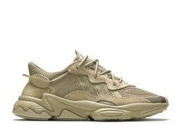 Adidas: Зелёные кроссовки  Ozweego