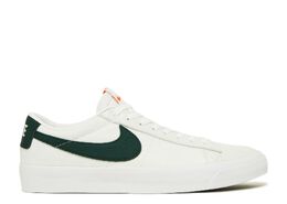 Nike: Оранжевые кроссовки  Zoom Blazer