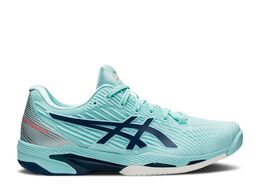 Asics: Голубые кроссовки 