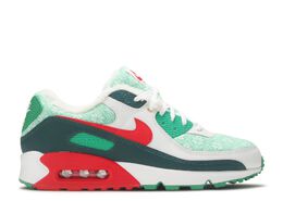 Nike: Зелёные кроссовки  Air Max 90