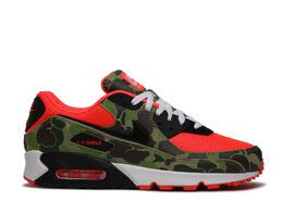 Nike: Зелёные кроссовки  Air Max 90