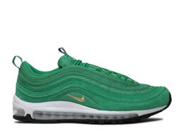 Nike: Зелёные кроссовки  Air Max 97