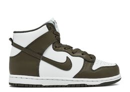 Nike: Кроссовки  Dunk High цвета хаки