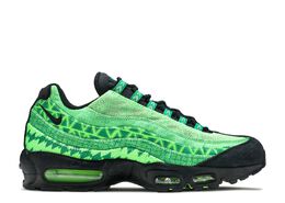 Nike: Зелёные кроссовки  Air Max 95