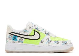 Nike: Зелёные кроссовки  Air Force 1