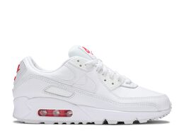 Nike: Красные кроссовки  Air Max 90