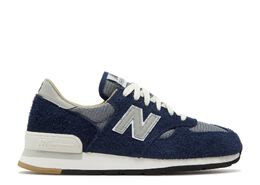 New Balance: Синие кроссовки 