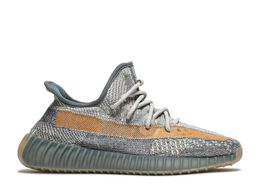 Adidas: Серые кроссовки  Yeezy Boost 350 v2