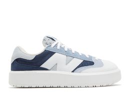 New Balance: Синие кроссовки 