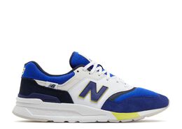 New Balance: Голубые кроссовки  997H