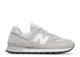 New Balance: Синие кроссовки  574