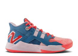 New Balance: Синие кроссовки 