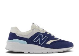 New Balance: Голубые кроссовки  997H