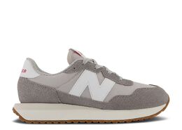 New Balance: Синие кроссовки  237