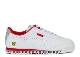 PUMA: Белые кроссовки  Ferrari