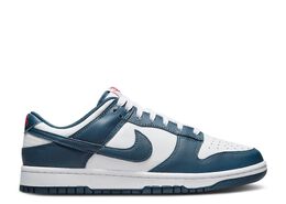 Nike: Голубые кроссовки Dunk Low