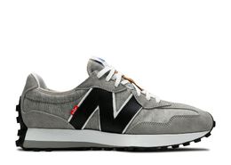 New Balance: Серые кроссовки  327