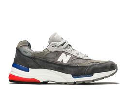 New Balance: Голубые кроссовки  992