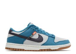 Nike: Голубые кроссовки  Dunk Low Next Nature