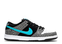 Nike: Серые кроссовки  Dunk Low Pro SB