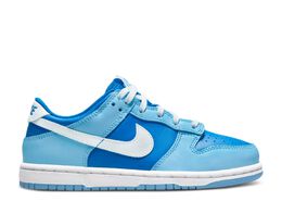 Nike: Синие кроссовки  Dunk Low Retro